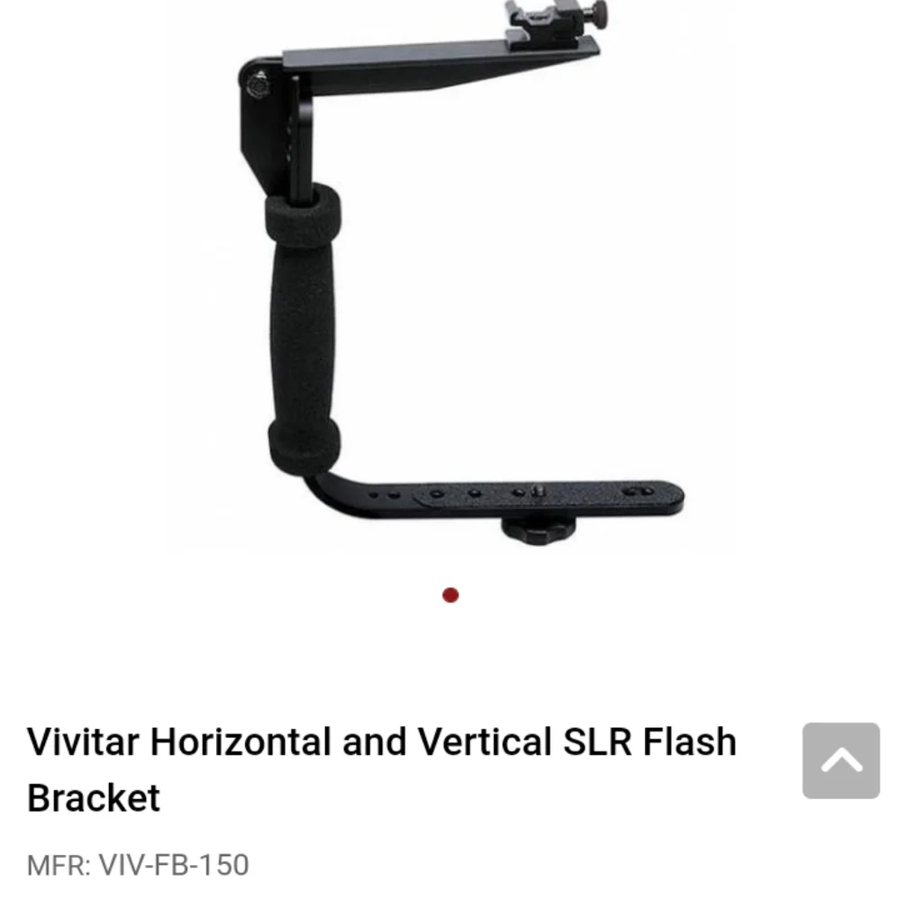 Vivitar SLR Flash Mounting Bracket